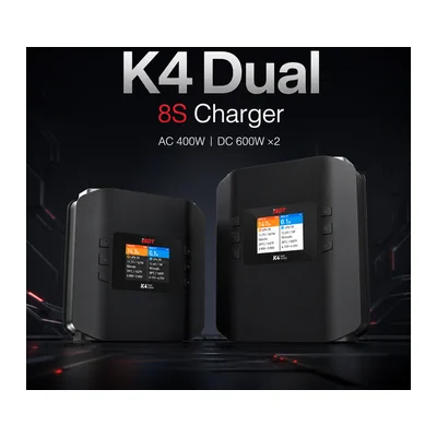 Зарядное устройство ISDT K4, 2 × 20 А, 1–8S