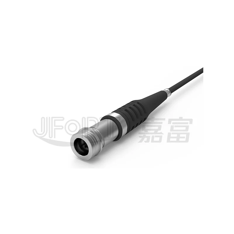 Герметичный разъём Q-ODC JFOPT JFOPC-QODC-HS на 2 волокна, IP68, push-pull, испытан по IEC 61373