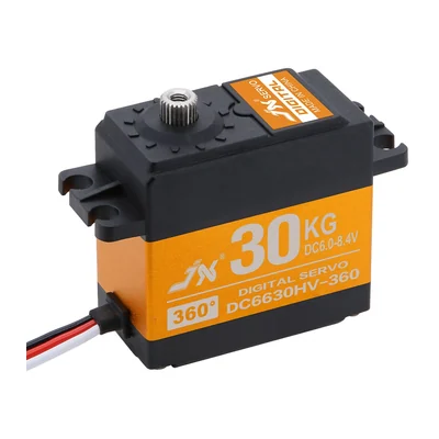 Сервопривод JX Servo DC6630HV-360, 30 кг·см, 360° постоянного вращения, 8,4 В