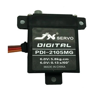 Мини-сервопривод JX Servo PDI-2105MG, 5,8 кг·см при 6,0 В, 21 г