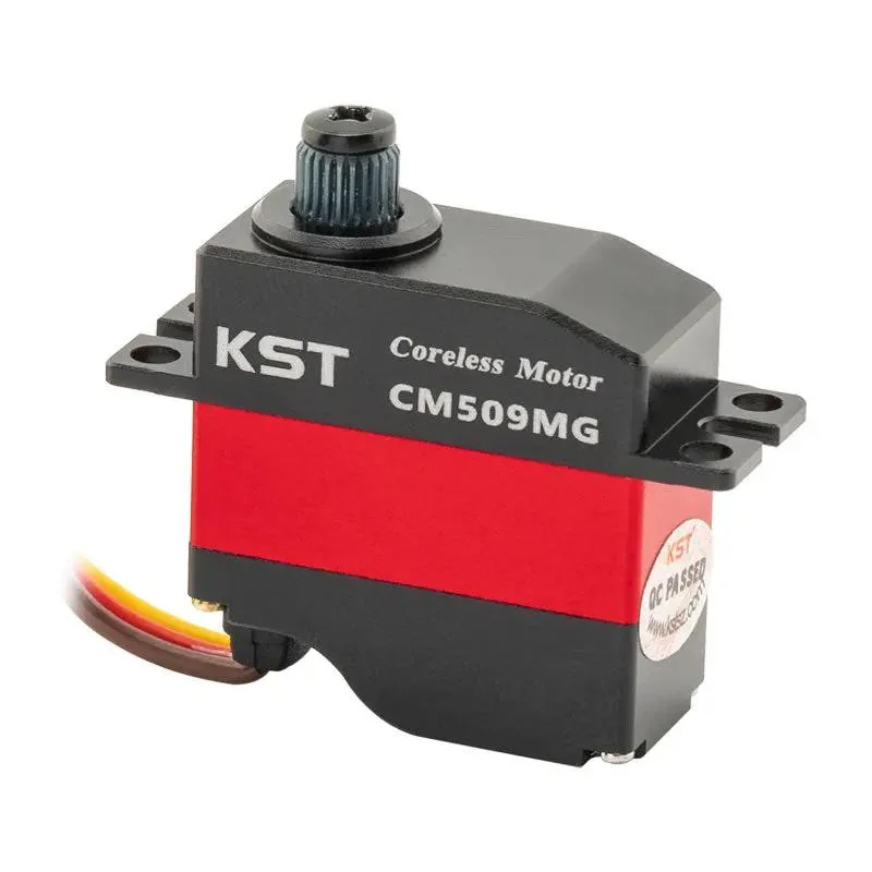 Микросервопривод KST CM509MG, безъядерный, алюминиевый корпус, 6,0 кгс·см, 15 г