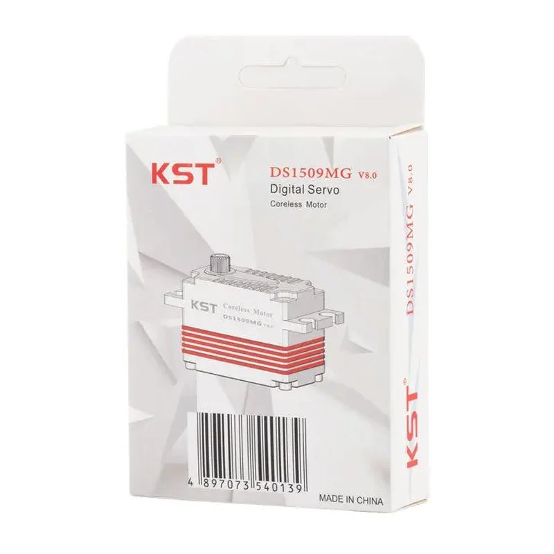 Сервопривод KST DS1509MG, низкопрофильный, 12,8 кг·см, 0,07 с/60°, высота 26,5 мм
