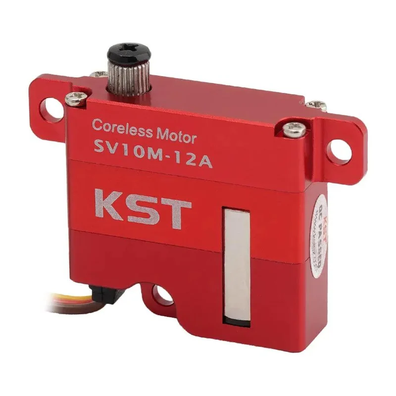 Сервоприводы KST SV10M-12A и SV10M-12B: крыльевые, 12 В, толщина 10 мм, 9 кг·см
