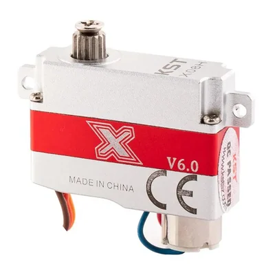 Микросервопривод KST X08H V6.0, 8 мм, боковые ушки, 2,8 кг·см