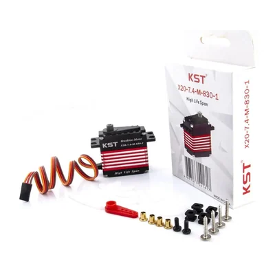Сервопривод KST X20-7.4-M-830 HV, бесколлекторный, 38 кг·см