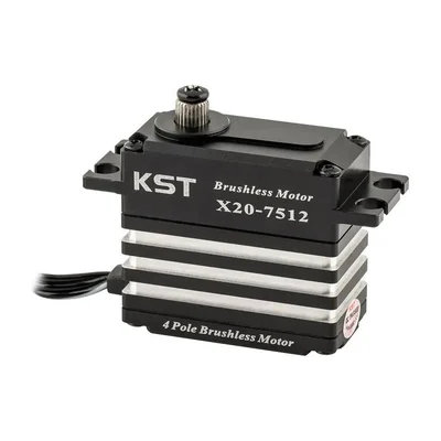 Сервопривод KST X20-7512, бесколлекторный, IP65, 82 кгс·см, 0,11 с/60°
