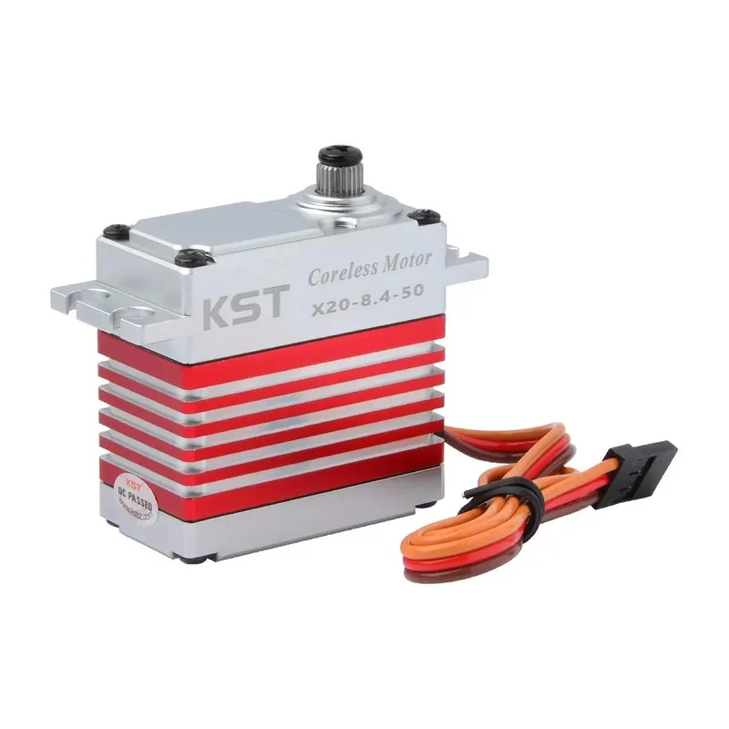 Сервопривод KST X20-8.4-50 V8.0, 45 кг·см, 0,15 с/60°, стальной редуктор, программируемый