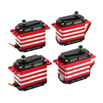 Комплект сервоприводов KST X20 Combo: три циклических X20-2208 V8.0 и один хвостовой X20-1035 V3.0