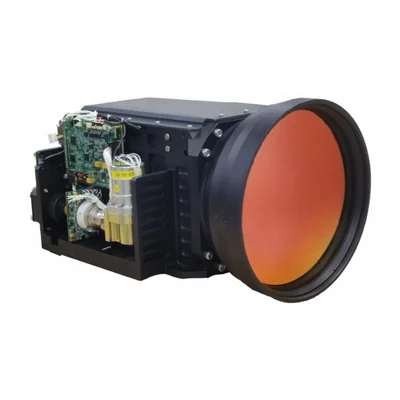 Охлаждаемая MWIR-камера LJPTE ZFMC0150640C600Z, 640×512, 15 мкм, зум 25–600 мм