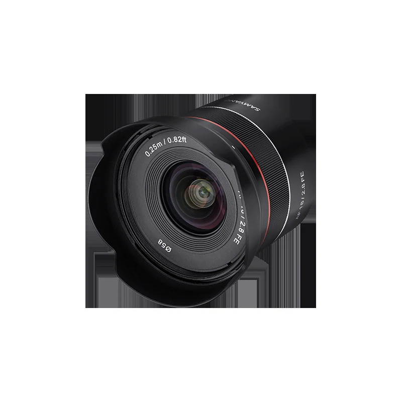 Объектив Samyang AF 18mm F2.8 FE — широкоугольный полнокадровый, Sony FE, 145 г