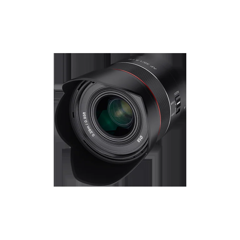 Объектив Samyang AF 35mm F1.8 FE — светосильный штатник, Sony FE, 210 г, влагозащита
