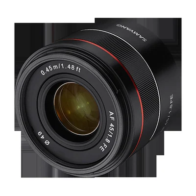 Объектив Samyang AF 45mm F1.8 FE, нормальный полнокадровый
