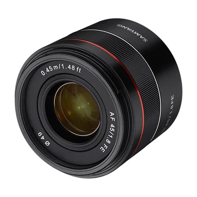 Объектив Samyang AF 45 мм F1,8 FE, нормальный полнокадровый