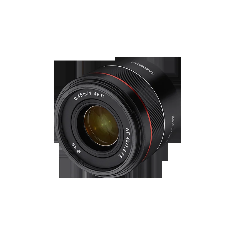 Объектив Samyang AF 45mm F1.8 FE — нормальный полнокадровый, Sony FE, 162 г