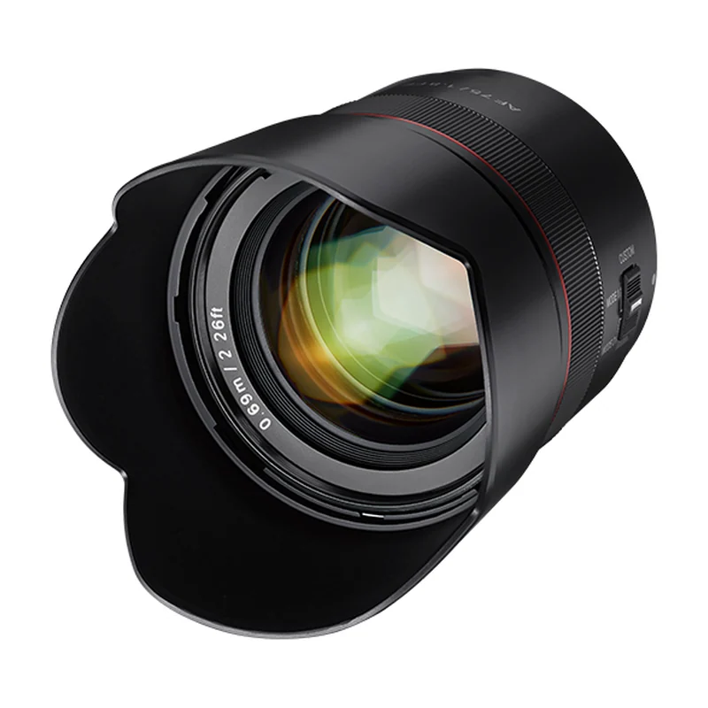 Объектив Samyang AF 75mm F1.8 FE — короткий телевик, Sony FE, 230 г