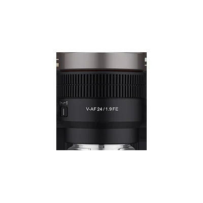 Кинообъектив Samyang V-AF 24mm T1.9 FE, автофокусный, Sony FE