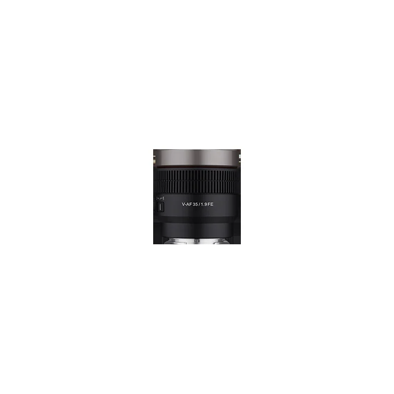 Кинообъектив Samyang V-AF 35mm T1.9 FE — автофокусный, Sony FE, 0,28 кг, ход фокуса 300°