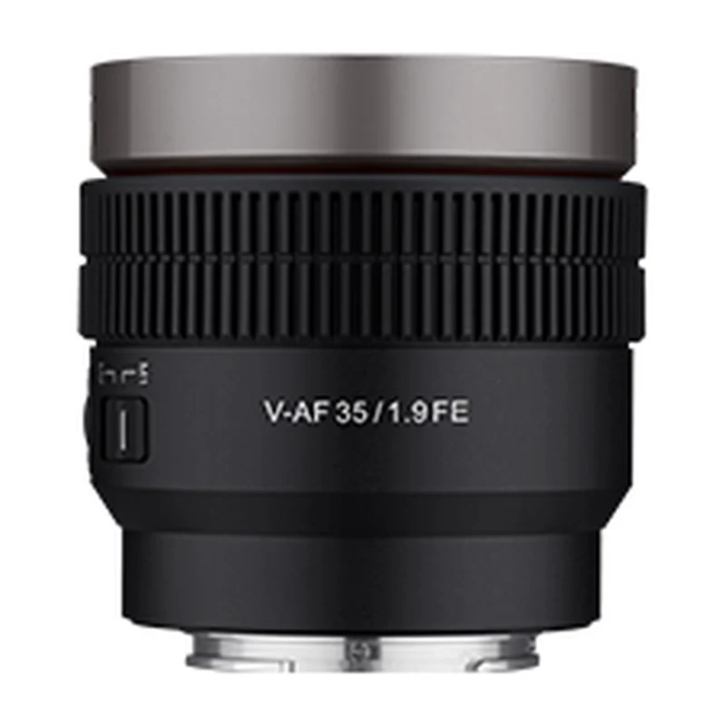 Кинообъектив Samyang V-AF 35mm T1.9 FE — автофокусный, Sony FE, 0,28 кг, ход фокуса 300°