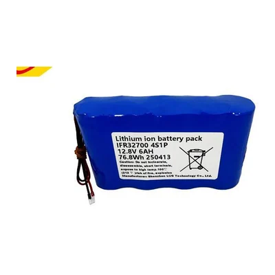 LiFePO4-сборка 32700 4S1P, 12,8 В 6 А·ч (76,8 Вт·ч) со смарт-BMS