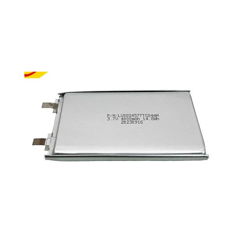 LiPo-ячейка LP824577, 3,7 В 4000 мА·ч (14,8 Вт·ч), 8,4 × 45,5 × 79 мм