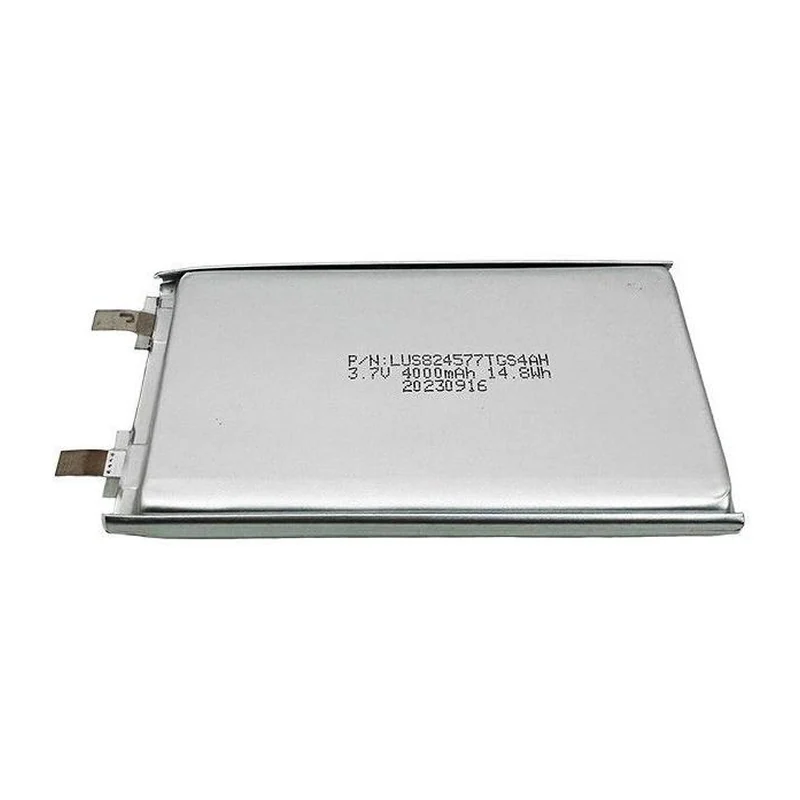 LiPo-ячейка LP824577, 3,7 В 4000 мА·ч (14,8 Вт·ч), 8,4 × 45,5 × 79 мм