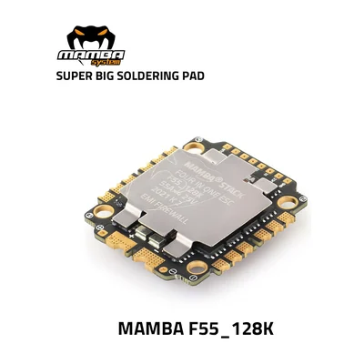 Регулятор хода 4-в-1 MAMBA F55_128K, AM32, 55 А, 3–6S