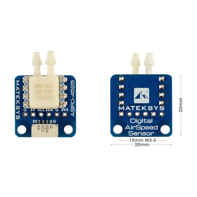 Датчик воздушной скорости Matek ASPD-4525, MS4525DO, I2C