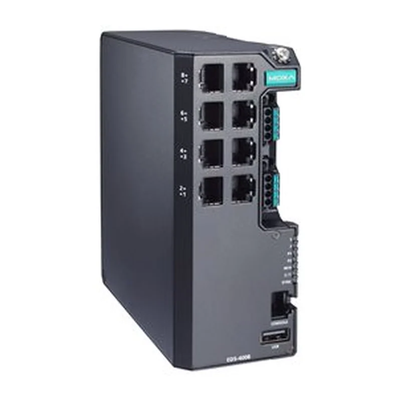 Коммутатор Moxa EDS-4008-LV, 8 портов 10/100, управляемый, IEC 62443-4-2