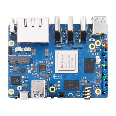Одноплатный компьютер Orange Pi 5 Plus, Rockchip RK3588, 2 × 2,5GbE, NPU 6 TOPS