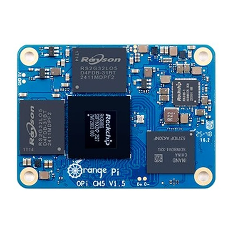 Вычислительный модуль Orange Pi CM5, Rockchip RK3588S, NPU 6 TOPS, 55 × 40 мм