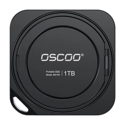 Портативный SSD OSCOO MD100 магнитный с кольцом-подставкой