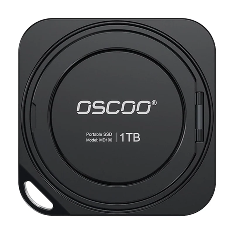 Портативный SSD OSCOO MD100 магнитный с кольцом-подставкой