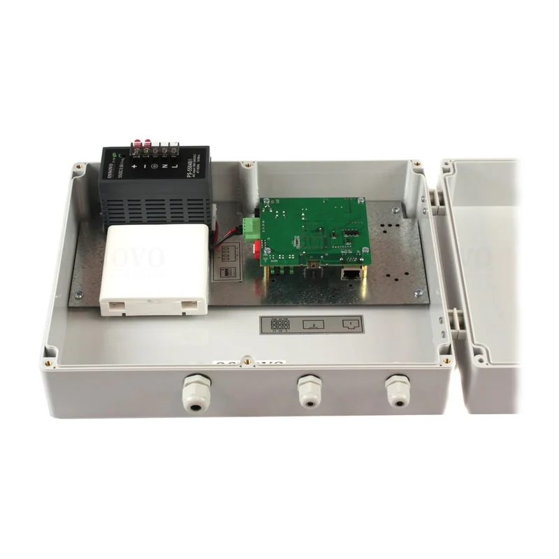 Медиаконвертер Osnovo OMC-1000-11HX/W, GE PoE 30 Вт – SFP, уличный, IP66
