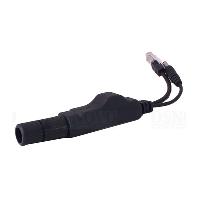 PoE-сплиттер Osnovo PoE Splitter/2W, IEEE 802.3af, 12 В, IP66