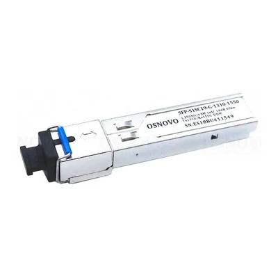 Модуль SFP Osnovo SFP-S1SC19-G-1310-1550, 1,25 Гбит/с, WDM 1310/1550 нм, 40 км