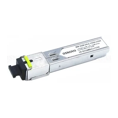 Модуль SFP Osnovo SFP-S1SC19-G-1550-1310, 1,25 Гбит/с, WDM 1550/1310 нм, 40 км