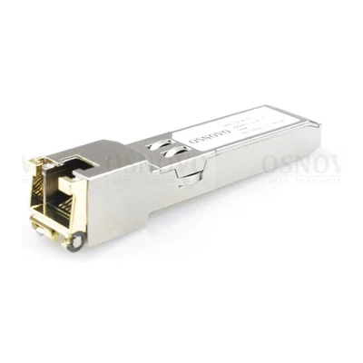 Модуль SFP Osnovo SFP-TP-RJ45(1G)-I, медный RJ45, 1 Гбит/с, 100 м, промышленный