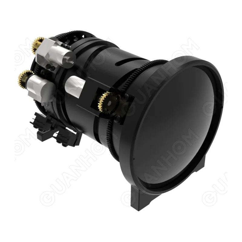 Объектив тепловизионный Quanhom GCZ52012D — LWIR 8–12 мкм, зум 20–100 мм, f/0,9–1,2, фланец