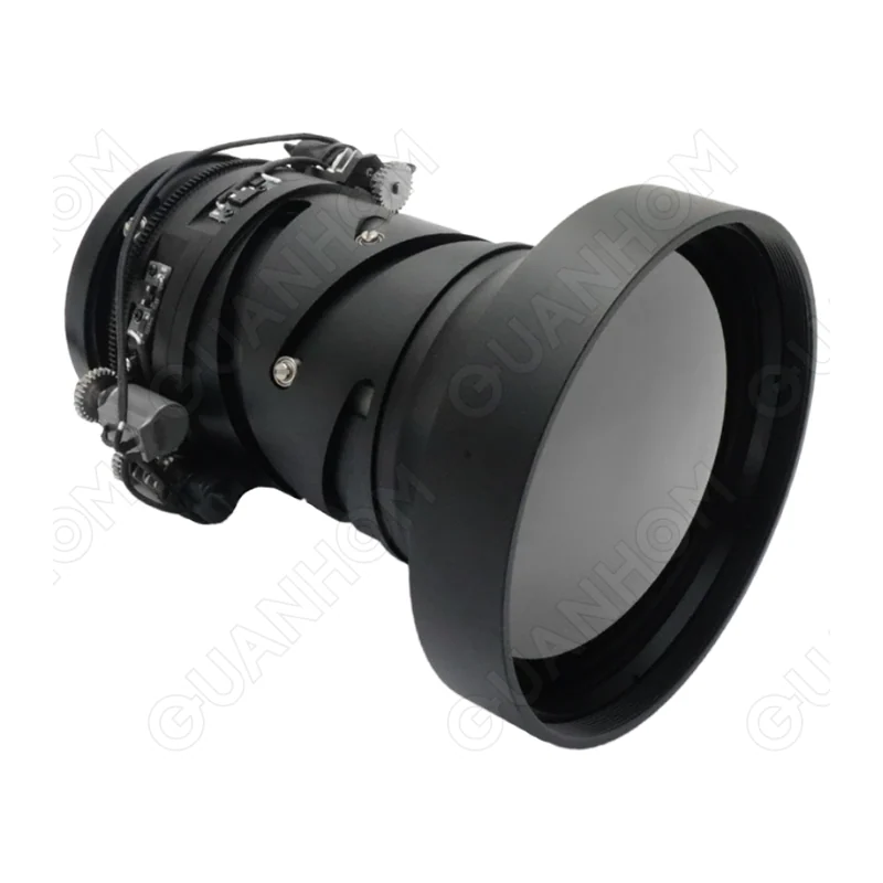 Объектив тепловизионный Quanhom GCZ52512D — LWIR 8–12 мкм, зум 25–125 мм, f/0,8–1,2