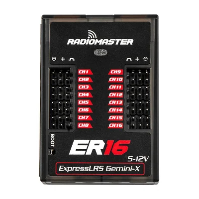 Приёмник RadioMaster ER16 PWM, ExpressLRS, 16 каналов PWM