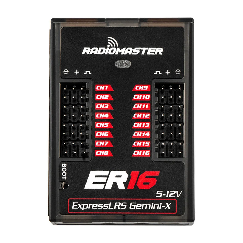 Приёмник RadioMaster ER16 PWM, ExpressLRS, 16 каналов PWM