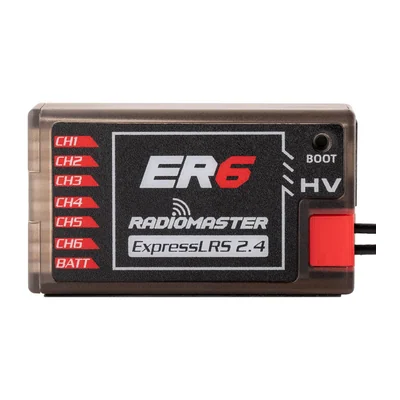 Приёмник RadioMaster ER6 2,4 ГГц ELRS PWM