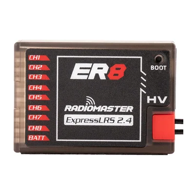 Приёмник RadioMaster ER8 2,4 ГГц ELRS PWM