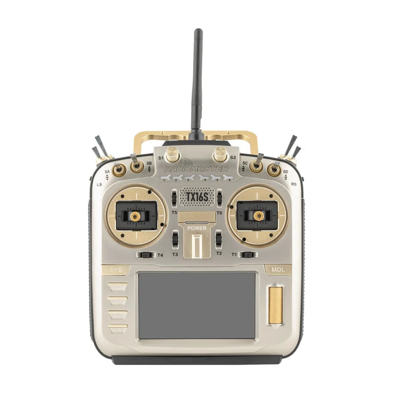 Пульт RadioMaster TX16S Mark II Radio Controller Silver & Gold (ELRS, M2)