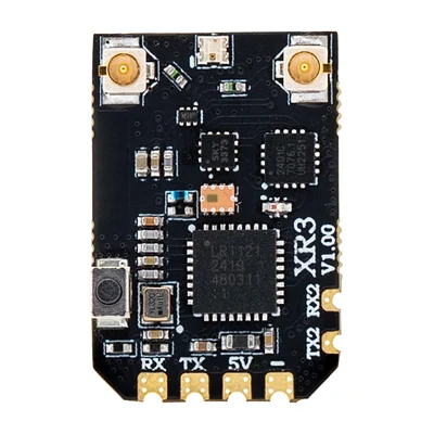 Приёмник RadioMaster XR3 Nano ExpressLRS 2,4 ГГц / 900 МГц, две антенны