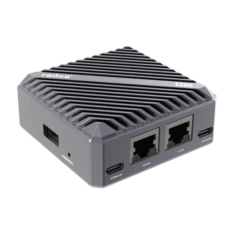 Одноплатный компьютер Radxa E20C, Rockchip rk3528A
