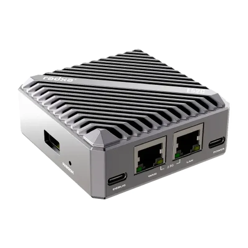 Одноплатный компьютер Radxa E52C, Rockchip rk3582