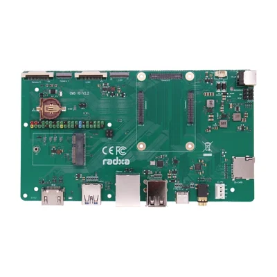 Несущая плата Radxa CM5 IO, 2× MIPI CSI, вход 5 В / 12 В