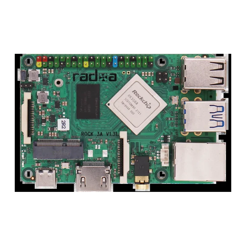 Одноплатный компьютер Radxa ROCK 3A, Rockchip rk3568