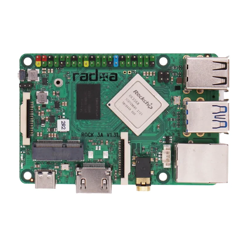 Одноплатный компьютер Radxa ROCK 3A, Rockchip rk3568